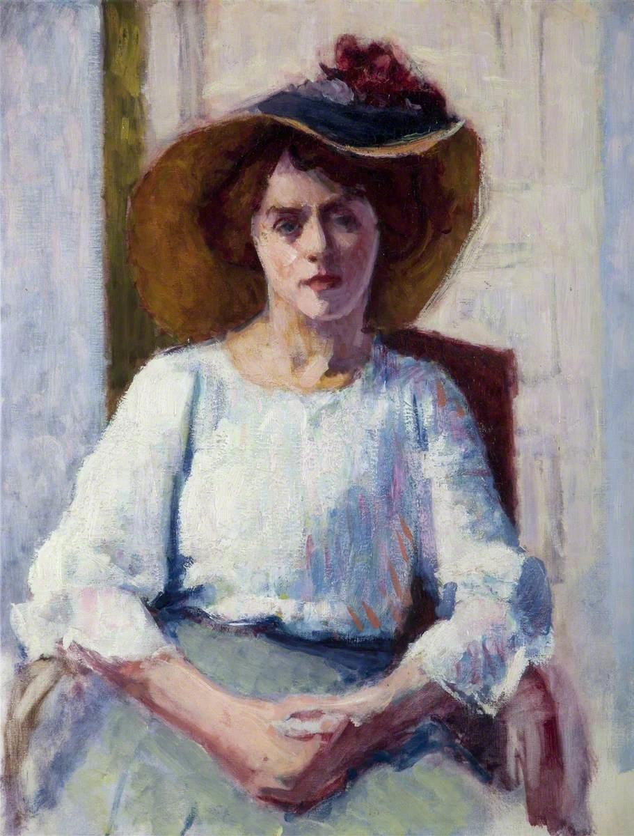 Donna in bianco